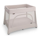 UPPAbaby Remi V2 Playard in Townsend Beige Soft Knit, featuring mesh sides and a sleek, modern design.