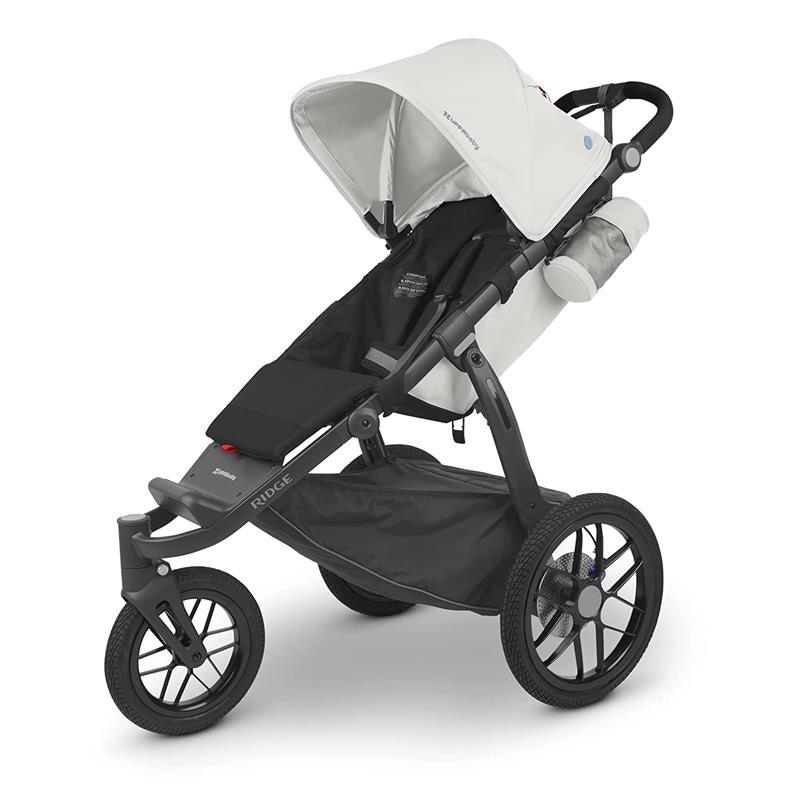 Uppababy - Ridge Jogging Stroller, Bryce (White/Carbon) Image 1