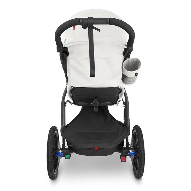 Uppababy - Ridge Jogging Stroller, Bryce (White/Carbon) Image 4