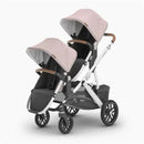 UPPAbaby - RumbleSeat V2+ Alice - Dusty Pink | Silver Frame | Saddle Leather Image 2