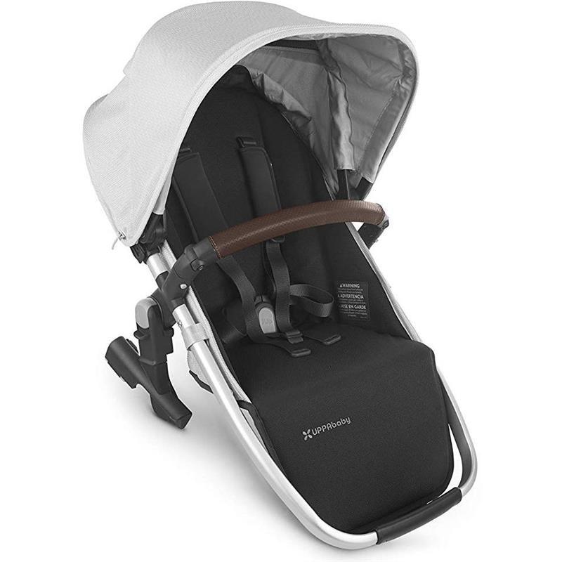 Uppababy - Rumbleseat V2, Bryce (White Marl/Silver/Chestnut Leather) Image 1