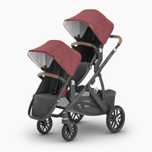 Uppababy - RumbleSeat V2+ Lucy - Rosewood Mélange | Carbon Frame | Saddle Leather Image 2