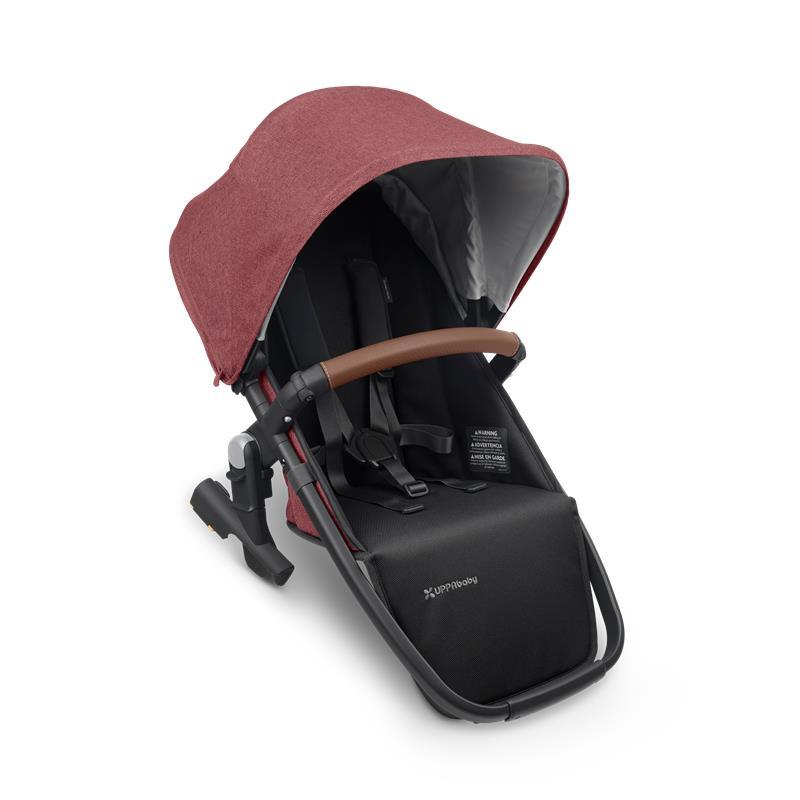 Uppababy - Rumbleseat V2, Lucy (Rosewood Mélange/Carbon/Saddle Leather) Image 1