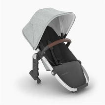Uppababy - RumbleSeat V2+ Stella - Grey Brushed Mélange | Silver Frame | Chestnut Leather Image 1