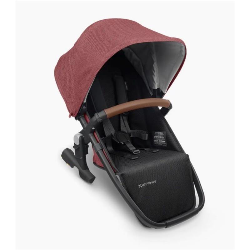 Uppababy Vista Stroller V2 Double Bundle + Upper Adapters + Rumbleseat V2 - Lucy Image 4