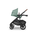 Uppababy Vista Stroller V2, Gwen (Green Melange/Carbon/Saddle Leather) Image 5