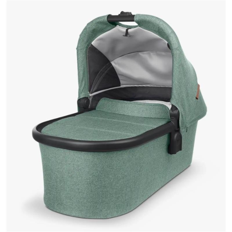Uppababy Vista Stroller V2, Gwen (Green Melange/Carbon/Saddle Leather) Image 8