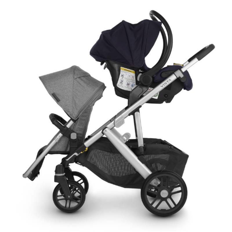 Uppababy Vista V2 Double Stroller Travel System + Mesa Max - Gregory Image 9