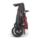 Uppababy - Vista V2 Stroller, Lucy (Rosewood Mélange/Carbon/Saddle Leather) Image 4