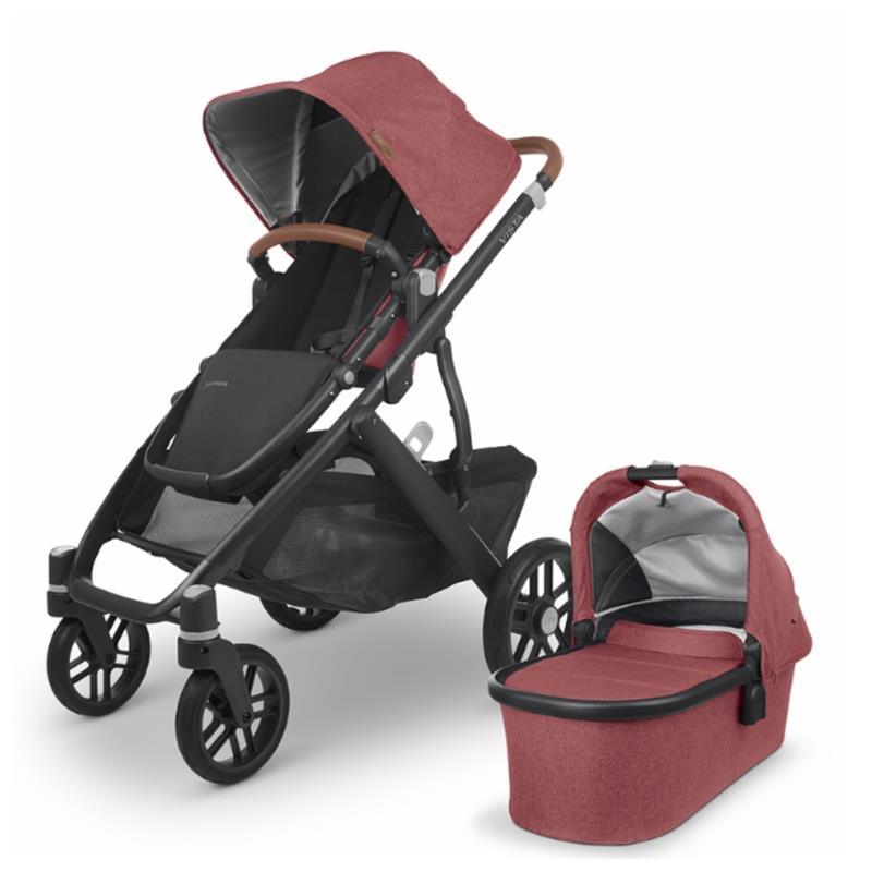 Uppababy Vista V2 Stroller Travel System + Mesa Max Car Seat - Lucy Image 2