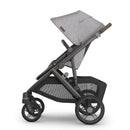 UPPAbaby Vista V3 Single-to-Double Stroller, Beau (Grey Chenille/Graphite Frame/Chestnut Leather) Image 3