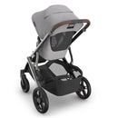 UPPAbaby Vista V3 Single-to-Double Stroller, Beau (Grey Chenille/Graphite Frame/Chestnut Leather) Image 6