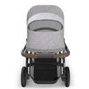 UPPAbaby Vista V3 Single-to-Double Stroller, Beau (Grey Chenille/Graphite Frame/Chestnut Leather) Image 7