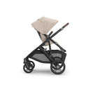 Uppababy Vista V3 Stroller, Ada Sandstone Melange | Chestnut Leather Image 10
