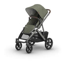 Uppababy - Vista V3 Stroller, Evelyn (Meadow Green/Graphite Frame/Chestnut Leather) Image 1