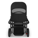 Uppababy Vista V3 Stroller, James (Black/Carbon Frame/Black Leather) Image 4