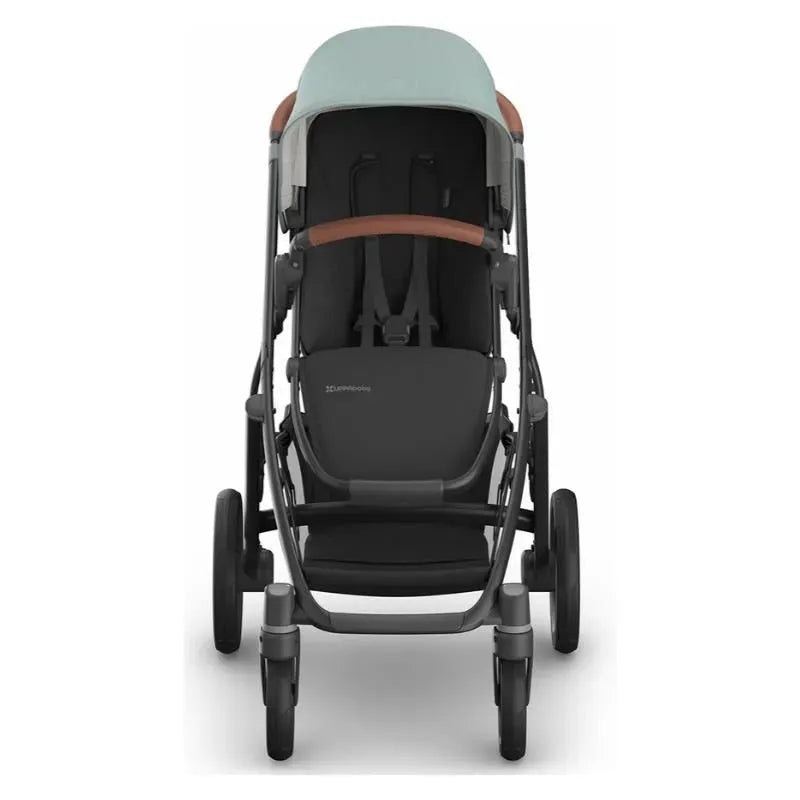 uppababy carbon frame Uppababy - Vista V3 Stroller, Kenzi (Mystic Aqua/Carbon Frame/Saddle Leather)