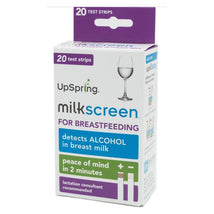 UpSpring Milkscreen Test for Alcohol in Breast Milk, 20-Pack Image 1