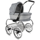 Valco Baby - Classic Bassinet Doll Stroller, Grey/White Image 1