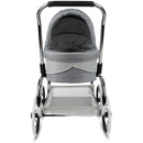 Valco Baby - Classic Bassinet Doll Stroller, Grey/White Image 2