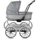 Valco Baby - Classic Bassinet Doll Stroller, Grey/White Image 3