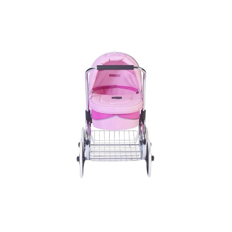 Valco - Classic Bassinet Doll Stroller, Pink Image 3