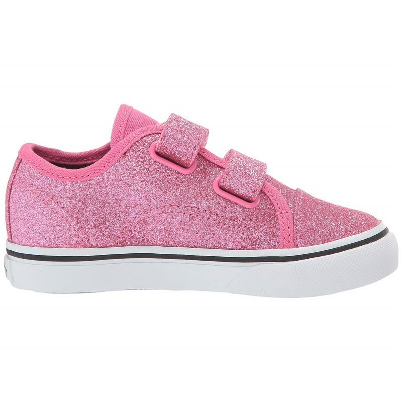 Vans - Toddler Style 23 V Glitter, Pink/White Image 7