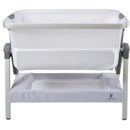 Venice Child - California Dreaming Bedside Crib Bassinet With Travel Case, White Image 1