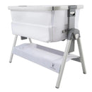Venice Child - California Dreaming Bedside Crib Bassinet With Travel Case, White Image 3