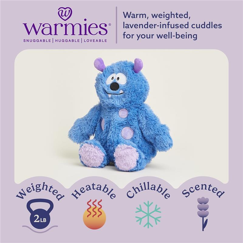 Warmies - Blue Monster Image 2