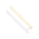 Wee Ones - 2Pk Add-A-Bow Stretch Ruffle Edge Girls Baby Bands, Ivory Image 1