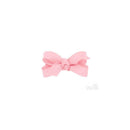 Wee Ones - Baby Classic Grosgrain Girls Hair Bow (Knot Wrap), Light Pink Image 1