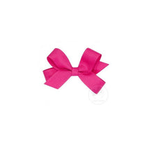 Wee Ones - Basic Grosgrain Bow, Shocking Pink Image 1