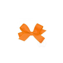 Wee Ones Basic Tiny Grosgrain Bow - Orange Image 1