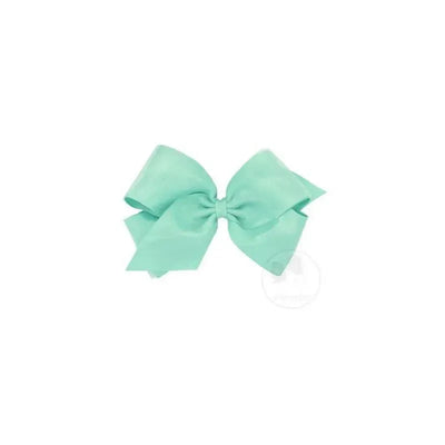 Wee Ones King Organza Overlay Green Bow, 6.25 X 5 (2 1/4 Ribbon), Tropic Image 1