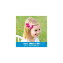 Wee Ones Mini Classic Grosgrain Hair Bow, Size 3.25 X 2 (7/8 Ribbon), Light Orchid Image 2
