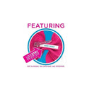 Wee Ones Mini King Burlap Bow, Denim, Size 5.25 X 3.5 (2 1/4 Ribbon) Image 3