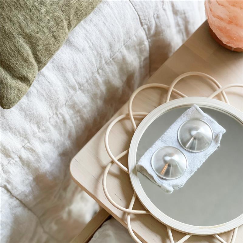 Willow - 2Pk Soothing Silver Nursing Cup Image 6