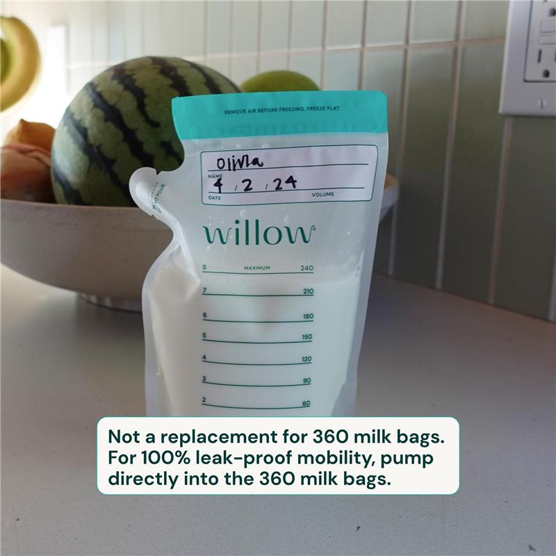 Willow - 8oz Breast Milk Storage Bags, 100Ct Image 6