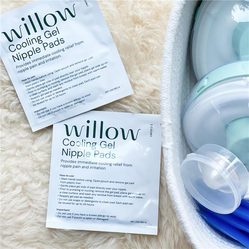 Willow - Cooling Gel Nipple Pads for Breastfeeding Image 4
