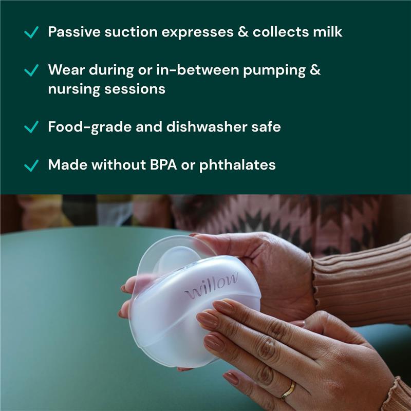 Willow - Silicone Wearable Breast Pum Image 2