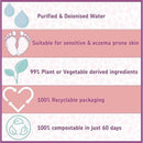 Wilogis - 1Pk Baby Organic Wipes Kids By Nature Water Based Image 3