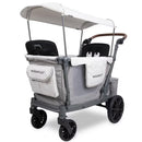 Wonderfold - L2 Double 2-Seater Stroller Wagon, Grey Image 1