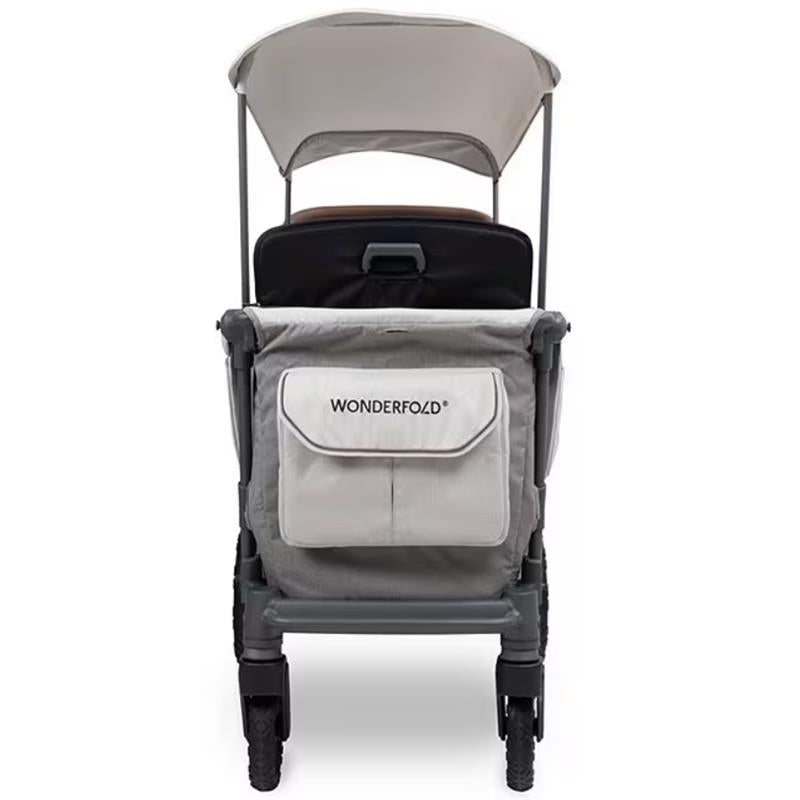 Wonderfold - L2 Double 2-Seater Stroller Wagon, Grey Image 2