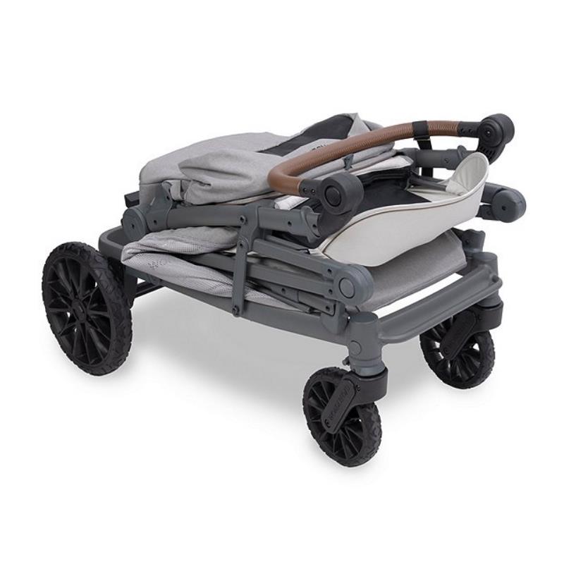 Wonderfold - L2 Double 2-Seater Stroller Wagon, Grey Image 6