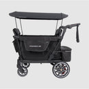 Wonderfold L4 Porsche Quad Stroller Wagon, E-Assist Wheels