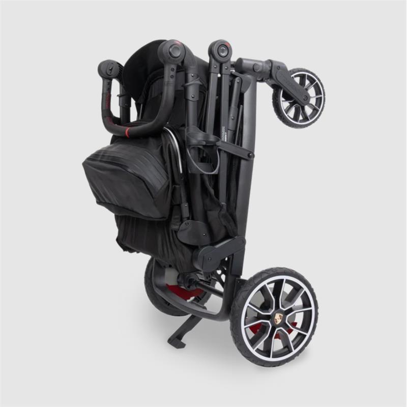 Wonderfold L4 Porsche Quad Stroller Wagon, E-Assist Wheels