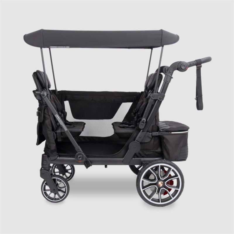 Wonderfold L4 Porsche Quad Stroller Wagon, E-Assist Wheels
