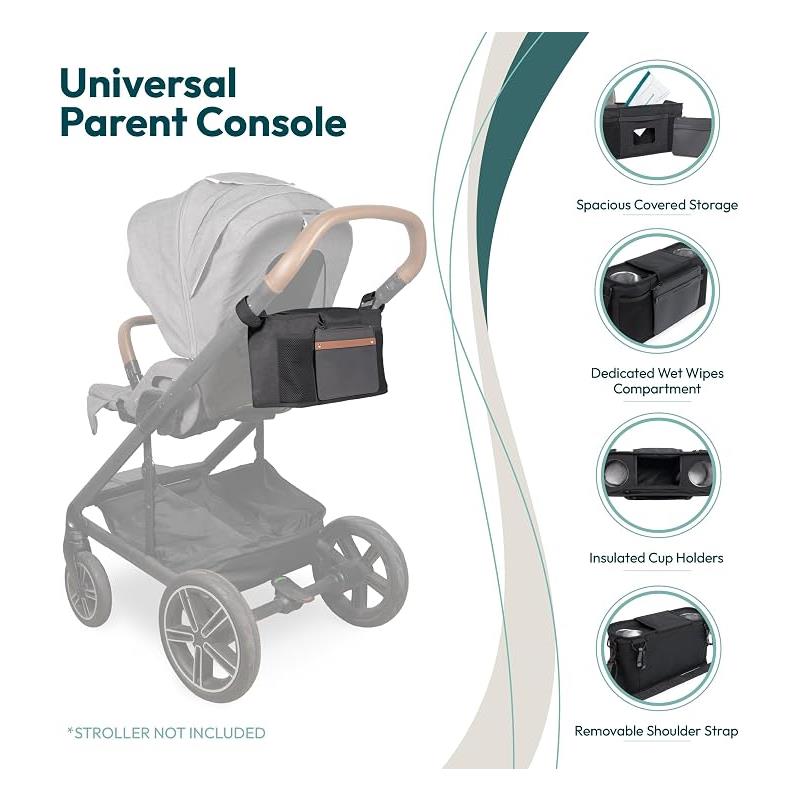 Wonderfold Universal Parent Console Stroller Organizer 2 Seater Image 6