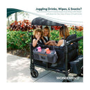 Wonderfold Universal Parent Console Stroller Organizer 4 Seater Image 2